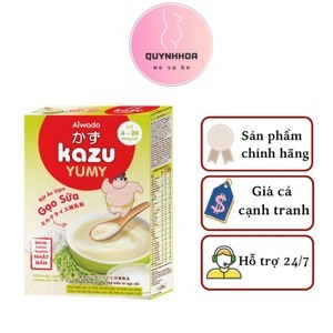 Bột ăn dặm Kazu Yumy 200g