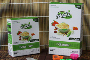 Bột ăn dặm Mabu 400g (4M+)