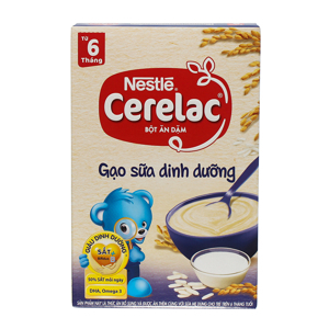 Bột ăn dặm Nestle bột gạo sữa dinh dưỡng 200g