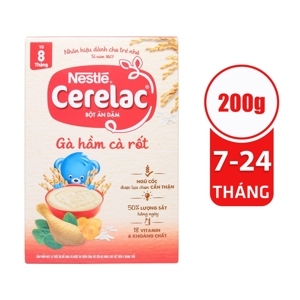 Bột ăn dặm Nestle Gà hầm cà rốt