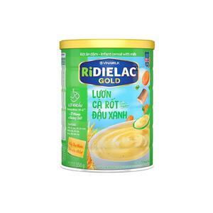 Bột ăn dặm Ridielac lươn cà rốt Đậu xanh cho trẻ từ 7-24 tháng 350g