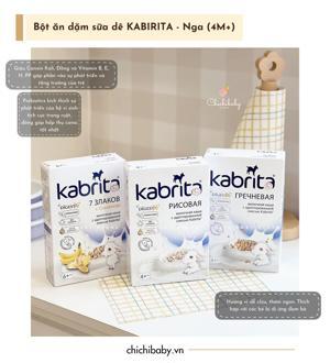 Bột ăn dặm sữa dê Kabrita 180g