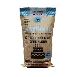 Bột bánh bông lan cake flour Uniflour 2kg