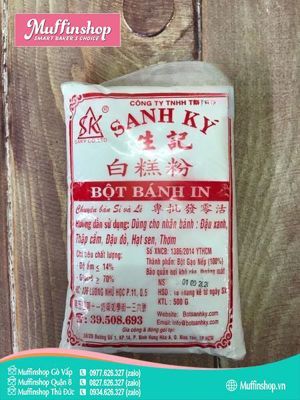 Bột bánh in Sanh Ký 500gr