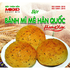 Bột bánh mì mè Hàn Quốc Mikko 1kg