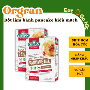 Bột bánh pancake Orgran từ lúa mạch không chứa Gluten