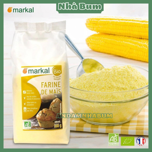 Bột bắp hữu cơ Markal gói 500g