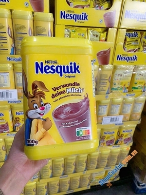 Bột ca cao sữa Nestle NESQUIK - hộp nhựa 900g