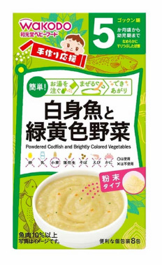 Bột cá tuyết và rau Wakodo 5M+