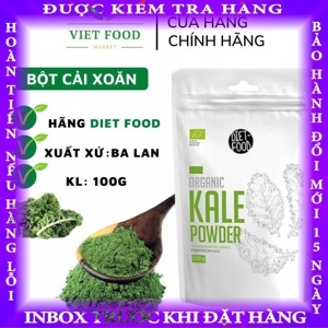 Bột cải xoắn hữu cơ Organic Kale 100g