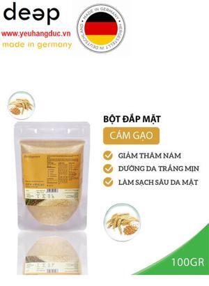 Bột cám gạo Milaganics làm da trắng sáng 100g