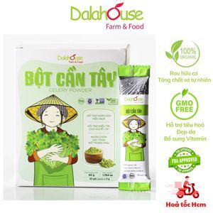 Bột cần tây hữu cơ sấy lạnh dalahouse 150g