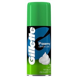 Bọt cạo râu Gillette Foamy Lemon Lime 175g