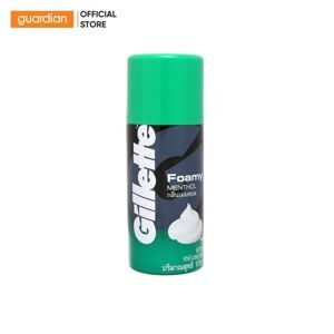 Bọt cạo râu Gillette Foamy Methol 175g