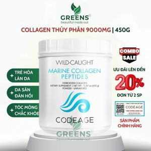 Bột Collagen Trẻ Hóa Căng Mịn Da Codeage Marine Collagen Peptides