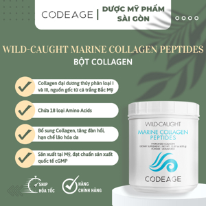 Bột Collagen Trẻ Hóa Căng Mịn Da Codeage Marine Collagen Peptides