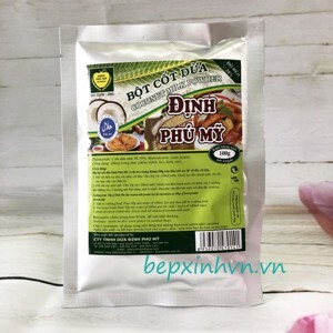 Bột cốt dừa Định Phú Mỹ 100gr