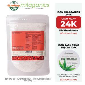 Bột đậu đỏ Milaganics 100g