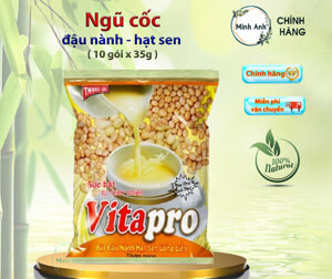 Bột đậu nành hạt sen Bích Chi gói 350g