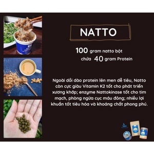 Bột đậu tương lên men Natto Anphaco
