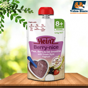 Bột dinh dưỡng Heinz vị sữa yến mạch