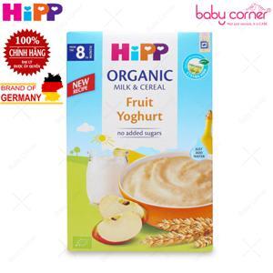 Bột dinh dưỡng HIPP sữa chua hoa quả nhiệt đới 8M+