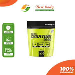 Bột dinh dưỡng tăng cân, tăng cơ Creatine Monohydrate 5000