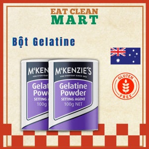 Bột đông Gelatine McKenzies – hộp 100g