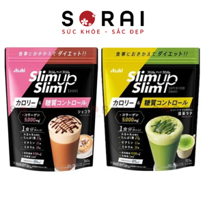 Bột giảm cân Asahi Slim Up Slim Nhật Bản