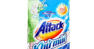 Bột giặt Attack khử mùi hương ngày sảng khoái 3.8kg
