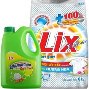 Bột giặt Lix 6kg