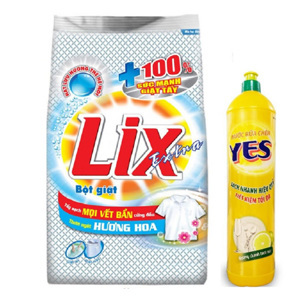 Bột giặt Lix Extra hương hoa 2.4kg