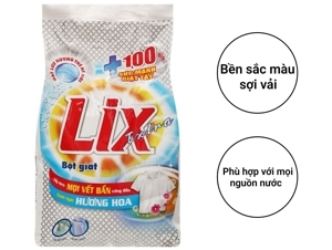 Bột giặt Lix Extra hương hoa 2.4kg