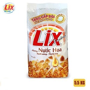 Bột giặt Lix hương nước hoa 5.5kg