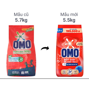 Bột giặt Omo Comfort dạng túi 5.5kg