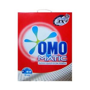 Bột giặt OMO Matic cho máy giặt cửa trên dạng hộp 3kg