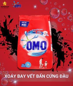 Bột giặt OMO Sạch Cực Nhanh 800g