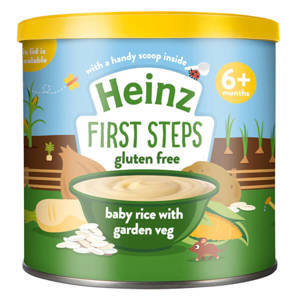 Bột Heinz vị gạo và rau củ (4m+)