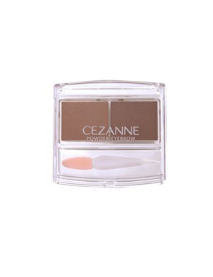 Bột kẻ lông mày Cezanne Powder Eyebrow R Soft Brown nâu nhạt