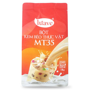 Bột kem béo pha trà sữa MT35 Luave – túi 01 kg