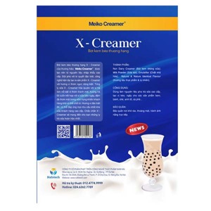 Bột kem béo  x-creamer 1kg