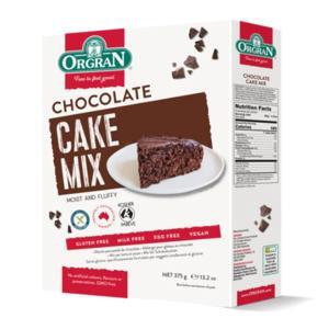 Bột làm bánh socola hiệu Orgran