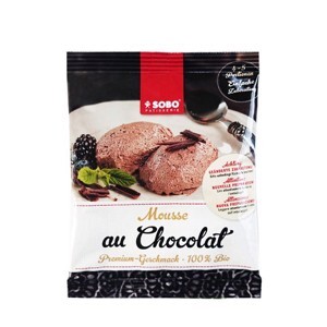 Bột làm mousse hữu cơ vị vani Sobo 75g