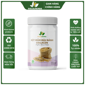 Bột mầm đậu nành collagen