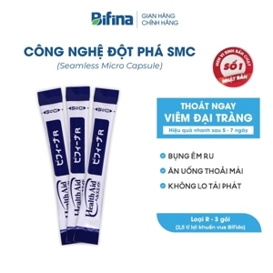 Bột men vi sinh sống hỗ trợ tiêu hóa Bifina R Nhật Bản 20 gói