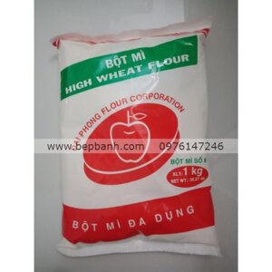 Bột mì đa dụng Táo Đỏ số 8 túi 1kg