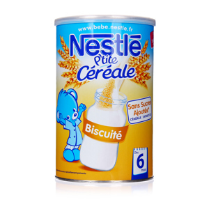 Bột ngũ cốc ăn dặm Nestle vị bích quy biscuite - 400g