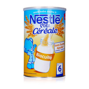 Bột ngũ cốc ăn dặm Nestle vị bích quy biscuite - 400g