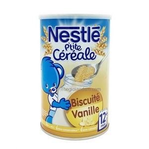 Bột ngũ cốc ăn dặm Nestle vị bích quy biscuite - 400g