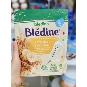 Bột ngũ cốc ăn dặm pha sữa Bledina vị tổng hợp - 500g